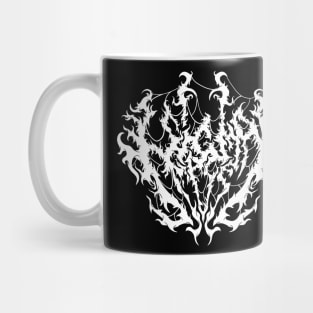 SIGMA MALE metal logo white Mug